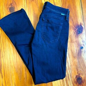 Mother The Runway Jeans, black, size 28